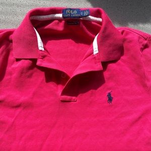 Ralph Lauren polo top in pink